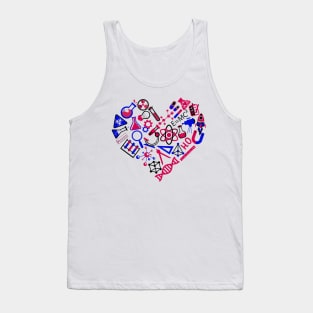 Love Physics. Love Science. Tank Top